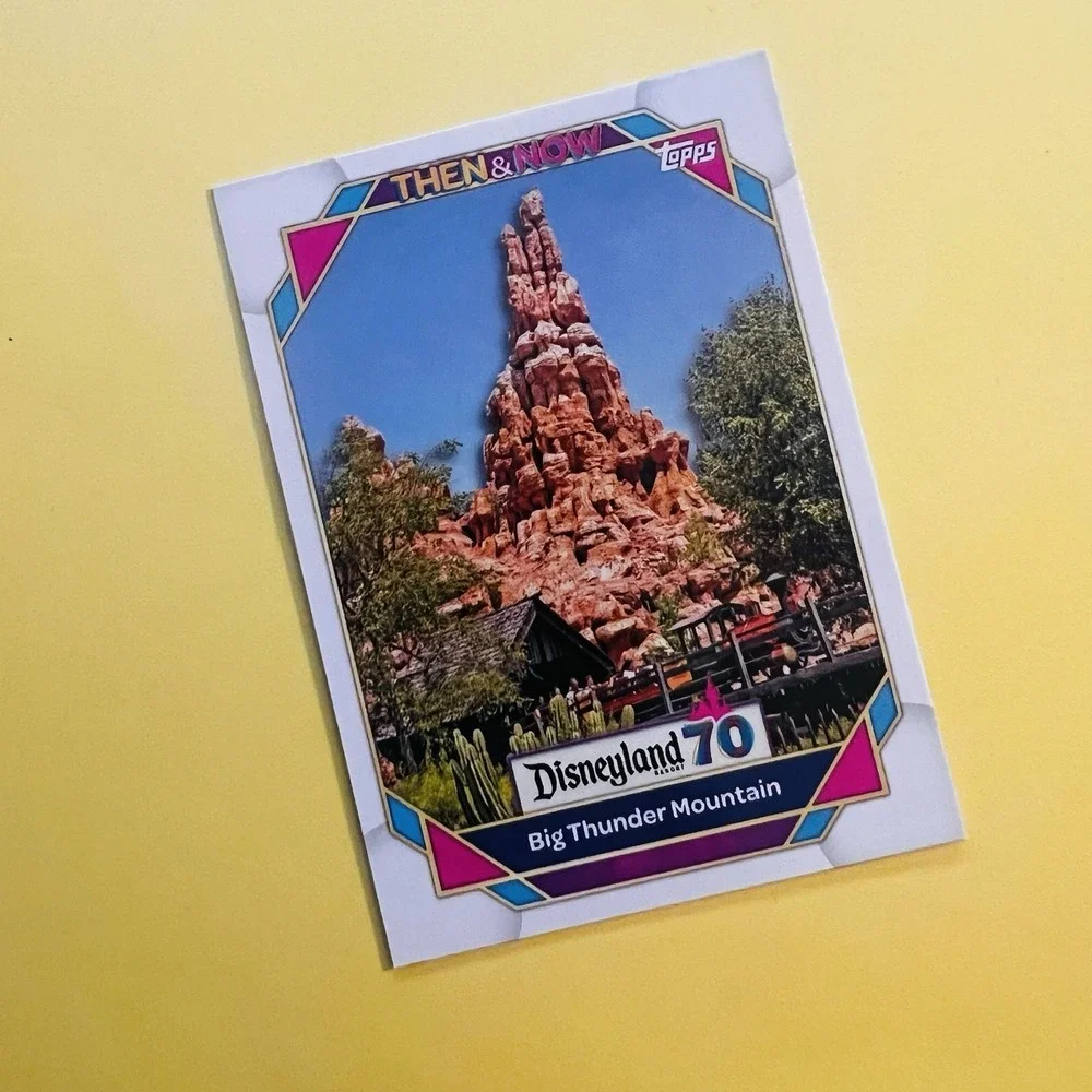 2025 Topps Disneyland 70th Anniversary #19‎ Big Thunder Mountain